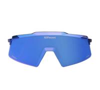 100% - Aerocraft Cat 3 - Lunettes vélo Gloss Blue Holographic - HiPER Royal Blue Mirror Cat 3