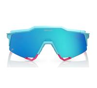 100% - Speedcraft LE Cat 3 - Lunettes VTT Tatis 4 Soft Tact Blue - Blue Topaz Mirror Cat 3