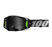 100% Lunettes de natation Armega Tetsumi verres miroir Noir