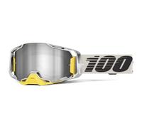 100percent Armega Off-road Goggles Argenté Clear