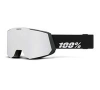 100% - Snowcraft HiPER - Masque ski Black / Silver - HiPER Silver Mirror