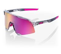 100percent Occhiale S3 TOKYO Traslucent Grey, Purple Mirror Lens