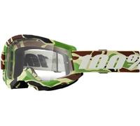 100percent Strata 2 Goggles Vert Clear Lens/CAT0 War Camo