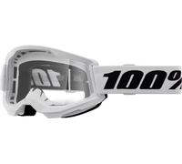 100percent Strata 2 Sunglasses Clair,Blanc Clear Lens/CAT0 White