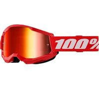 Masque cross 100% Strata 2 Rouge Rouge