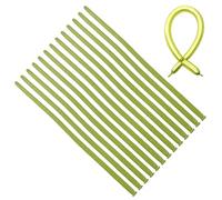 100Pièces Ballons Longs Latex Métallisé pour Anniversaire Décorations Colorées pour Événements Scolaires Mariages Célébrations Inoubliables