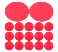 100Pièces Films Rouge Peel & Stick Pet Pour Lampe Suspension Spots