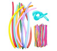 100Pièces Longs Ballons Tordus pour Fêtes Ballons Décoratifs pour Mariages et Idéals pour Créer des Moments