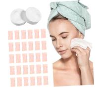 100Pièces Serviettes Compressées pour Lot de Serviettes Individuellement Emballées Pratiques pour Voyage et Camping Nettoyage et Compact