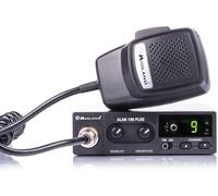 100Plus B - Radio Cb 40 Canaux Am/Fm,Display Avec Boutons Up-Down,Signalisation Lumineuse,Installation Din,Micro Microphone 4 Pin,Support Et Vis