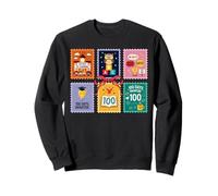 100th Day of School Teacher Rainbow 100 Days Smarter Sweatshirt