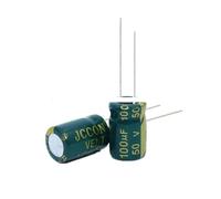 100UF 16V 25V 35V 50V 63V 100V 160V 200V 250V 400V 450V 5 * 11/8 * 12/10 * 17/13 * 25 High Frequency Low Electrolytic Capacitor DIP NWPNLXEA(25V 6X12 20PCS)