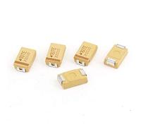 100uF 25V 7343 modèle Avx condensateurs au tantale jaune 5 pièces(100uF 25 ν 7343 modèle Avx tantale-condensateurs Gelb 5 Stck composants Composant