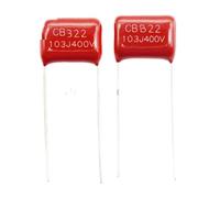 100V 250V 400V 450V 630V 1600V 2000V 102J 103J 104J 105J 155J 223J 224J 225J 334J 474J 475J CBB Polypropylene film capacitor NWPNLXEA(100V105J-P5 1000PCS)