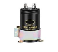 100V10000UF 50x80 MFD Aluminum Screw Audio Filtering Electrolytic Capacitor 105℃ CD136 Bolt Capacitors 10000UF AUOQKQUT