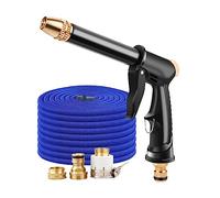 100W 30Bar Lave-Auto sans Fil Haute Pression Pistolet À Eau De Lavage De Voiture 45000mAh Machine À Laver De Voiture Portable for Batterie Au Lithium 36V Puissant Facile(2.5m Water Pipe)