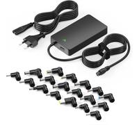 100W 90W 65W 45W Chargeur Universel PC Portable 12V, 15V, 18,5V 19V 19,5V 20V Adaptateur Alimentation Ordinateur pour HP Dell Toshiba IBM Lenovo Acer ASUS Samsung Sony Fujitsu, Pas de USB-C