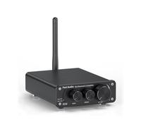 100W Bluetooth 5.0 Amplificateur Audio Stéréo Récepteur 2 Canaux Classe D Mini Amplificateur Hi-Fi Intégré pour Haut-Parleurs Passifs Domestiques,Noir