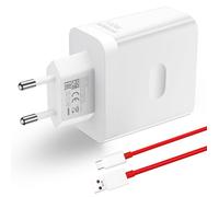 100W Chargeur Rapide Compatible avec Oneplus SUPERVOOC Charge USB C Chargeur Secteur avec Câble 1M Compatible avec OnePlus 13 12R 12 Nord CE4 Lite CE3 Lite Nord 4 3 11 10 Pro 10T 9 Pro 12F 11F A79