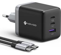 100W Chargeur Usb C Rapide 3 Ports Prise Usb C Compatible Avec Iphone 16 Plus Pro Max 15 14 13 12 11 Galaxy Pps 45W S24 Ultra S23 S22 Pixel Ipad Macbook Air Pro M3 M2 M1