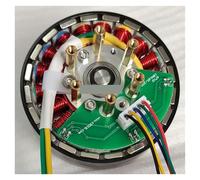 100W Disc Permanent Magnet Three-phase Brushless DC Motor/motor 18N20P DC24V with Hall Sensor(Motor and Test Drive)