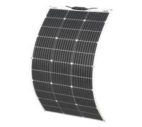100W Flexibles Panneau Solaires 18V Souple Panneaux Solaires Monocristallin conviennent aux générateurs extérieurs, aux batteries au lithium mobiles, VR, yachts et aux aventures en plein air