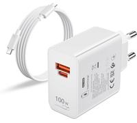 100W Supercharge Chargeur Rapide et 2M 6A Câble USB C pour Honor 200 Pro 200 Lite Magic7 5 6,2 Ports PD Chargeur Rapide USB per Honor 90 Smart X6b X7b 70 Lite X8a X7a X6a X8b X7b Magic V2 V3 Pad 9