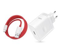 100W SUPERVOOC Chargeur et 8A Câble USB C 1m pour OnePlus 13 Nord 4, 80W USB Chargeur Secteur pour OnePlus Nord CE4 Lite 13R/realme 11 Pro+ 5G P3 Ultra 5G, pour Oppo Find X8 Ultra Find X6