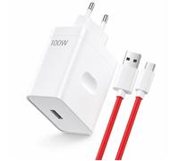 100W SUPERVOOC Chargeur Rapide pour Oneplus et 8A Câble USB C 2m pour OnePlus 13/12R/11, USB C Chargeur Secteur UE charge