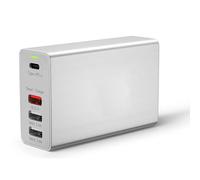 100W USB C Chargeur 4 Ports, PD 3.0 Chargeur Rapide pour MacBook Pro 13/14/16, Dell XPS, Surface, HP, Portables, iPad, iPhone 13 Pro Max, Galaxy S22 Ultra, AirPods, etc