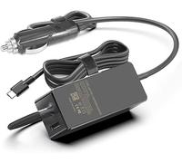 100W USB C Laptop Car Charger for Dell Latitude/Dell XPS, Lenovo Thinkpad/Yoga/IdeaPad, MacBook Pro/Air, HP Spectre/Elitebook, LG Gram, Samsung Acer ASUS Chromebook Charger