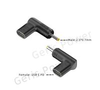 100W USB Type C PD batterie externe pour ordinateur portable convertisseur de chargeur pour ordinateur portable pour Asus Lenovo Hp Dell Samsung connecteur adaptateur d'alimentation cc 2.5-0.7mm