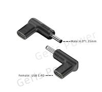 100W USB Type C PD batterie externe pour ordinateur portable convertisseur de chargeur pour ordinateur portable pour Asus Lenovo Hp Dell Samsung connecteur adaptateur d'alimentation cc 4.0-1.35mm