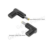 100W USB Type C PD batterie externe pour ordinateur portable convertisseur de chargeur pour ordinateur portable pour Asus Lenovo Hp Dell Samsung connecteur adaptateur d'alimentation cc 4.8-1.7mm