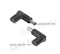 100W USB Type C PD batterie externe pour ordinateur portable convertisseur de chargeur pour ordinateur portable pour Asus Lenovo Hp Dell Samsung connecteur adaptateur d'alimentation cc 6.0-3.7mm