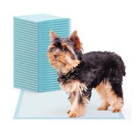 100x ARNOMED Tapis pour chiots, accessoires pour chiots en 60x40cm, accessoires pour chiens de petite taille, tapis pour chiots absorbant à usage unique, tapis pipi pour chiens à 5 couches, Puppy Pads