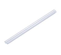 100x Attache de Bande de Clôture PVC Transparent Attache de Panneau vidaXL