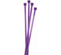 100x Attache De Câble 370 X 4,8mm Pourpre ; La Qualité De L'industrie
