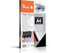 100x dos / couvertures Chromo glossy, 250gr/m2, A4, noir