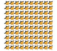 100x Drippers 2L/H 4L/H 8L/H Pressure Compensating Plastic Irrigation Drippers 100pcs Blue Yellow Black Garden Drip Emitters 100 Pack for Flower Beds Lawns Water Saving Drippers 2L/H 4L/H 8L/H 4mm(2L)