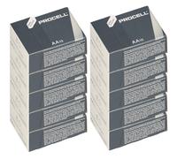 100X Duracell Procell MN1500 MIGNON AA LR6 PILE