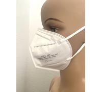 100x FFP2 N° Bouche Blanc Masque Antipoussière CE2163 Certificat Schutz Haleine