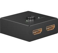 100x Goobay 58485 Series 1.4 HDMI™ Boîtier de commutation 2 vers 1, Noir - 4K@30Hz