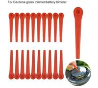 100X Plastique Tondeuse Lames Pour Gardena Coupe Gazon EasyCut Li 18-23R TAILLE BORDURES Pièces Tondeuse Lames