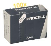 100X PROCELL (Anciennement Duracell) MN1500 Boîte De 100 AA LR06 Mignon
