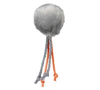 100x Trixie Boules avec rubans, peluche, menthe à chat ø 4 cm