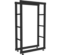 100x60CM Support de bois de chauffage Étagère de bois de chauffage Panier à bois Étagère de bois