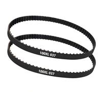 100XL037 Lot de 2 courroies d'entraînement dentées 319.190710 319190710 80340-006 compatibles avec l'aiguiseur Sears Craftsman Home