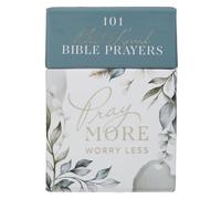 101 Best-Loved Bible Prayers - Pray More Worry Less, Inspirational Scripture Cards to Keep or Share