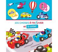 101 choses à trouver et à coller - Ça bouge ! - Collectif - Le Ballon Eds - broché - Document jeunesse